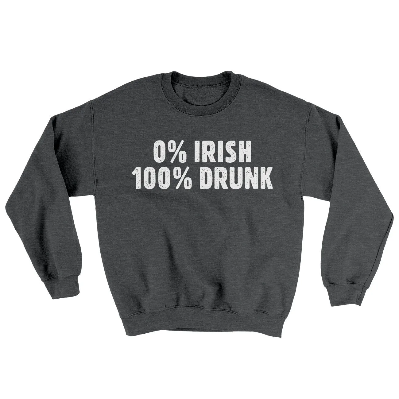 0 Percent Irish, 100 Percent Drunk Ugly Sweater