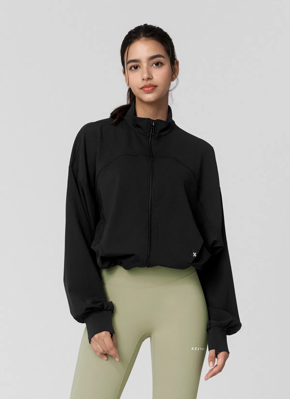 All Easy Overfit Zip-Up