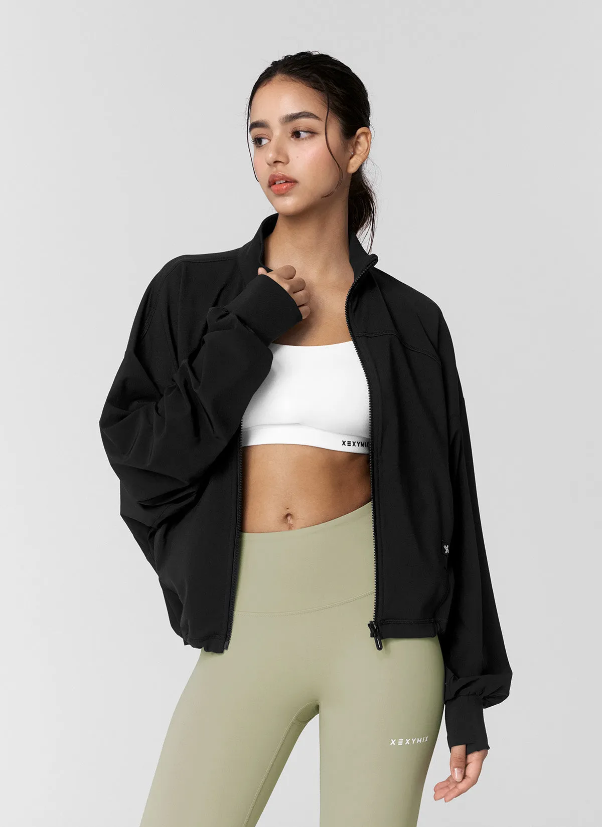 All Easy Overfit Zip-Up