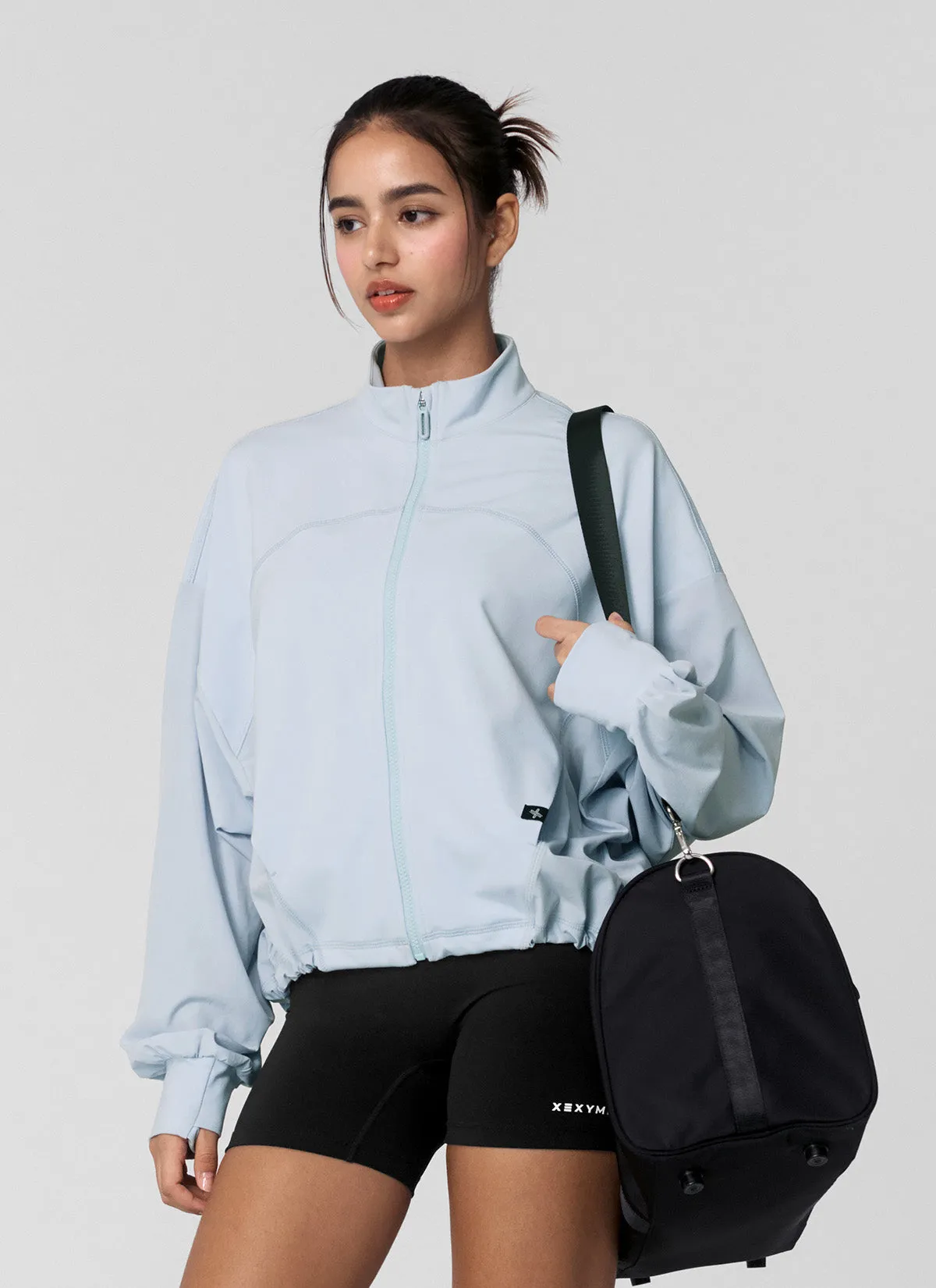 All Easy Overfit Zip-Up