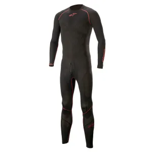 Alpinestars Ride Tech Lite One Piece Undersuit Base Layer - Black / Red