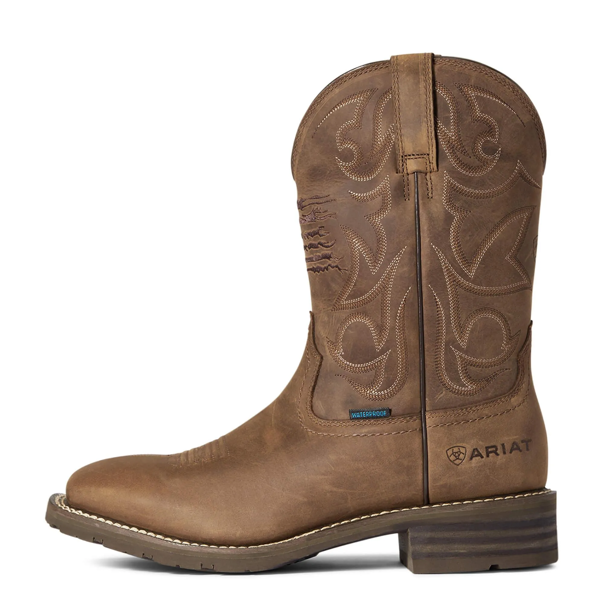 Ariat Men's Hybrid Patriot Waterproof Western Boots 10038354