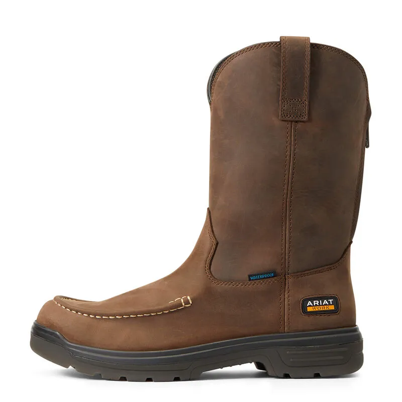 Ariat Turbo Moc Toe Waterproof Work Boot Style 10040397