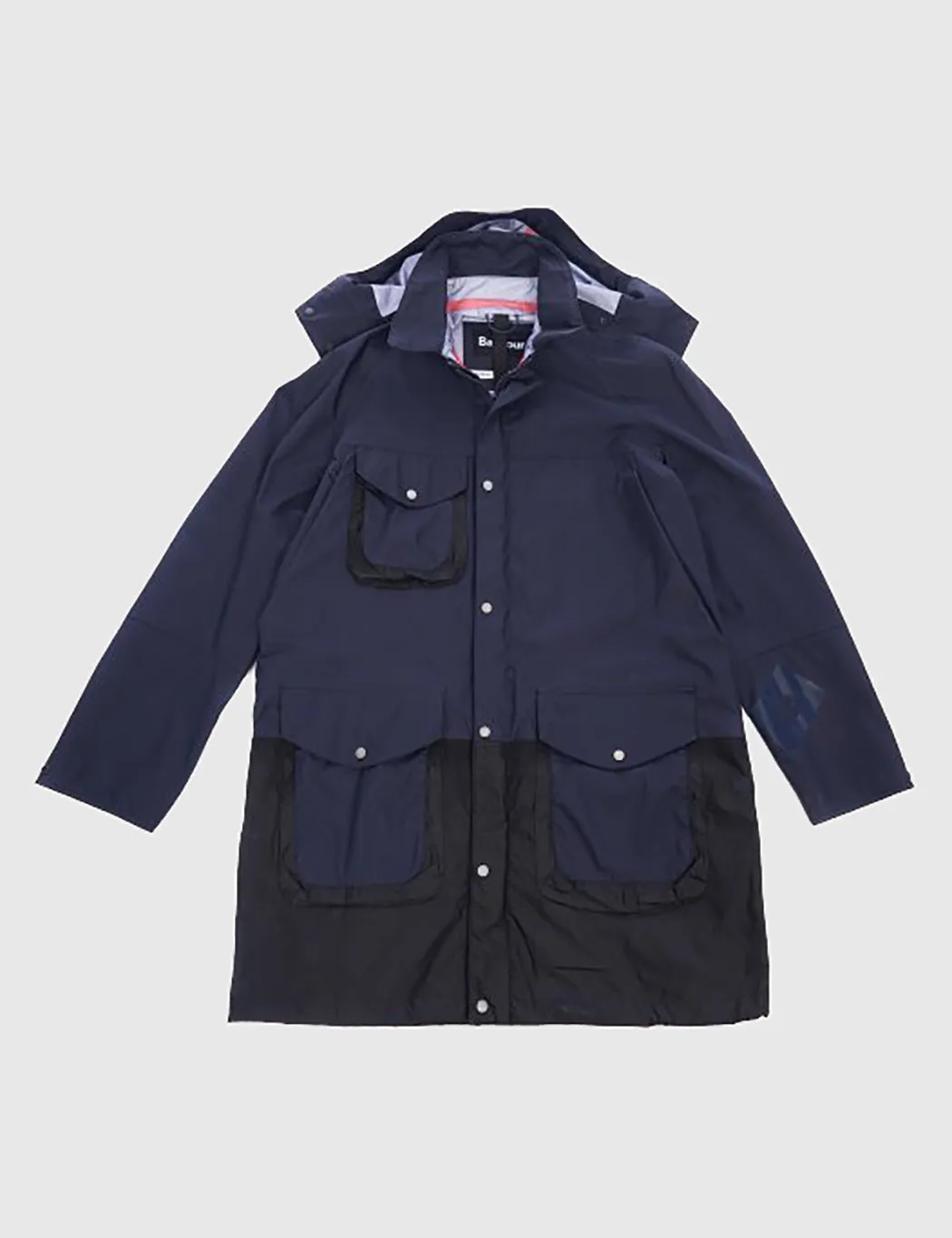 Barbour x Wood Wood Amager Wax Jacket - Navy