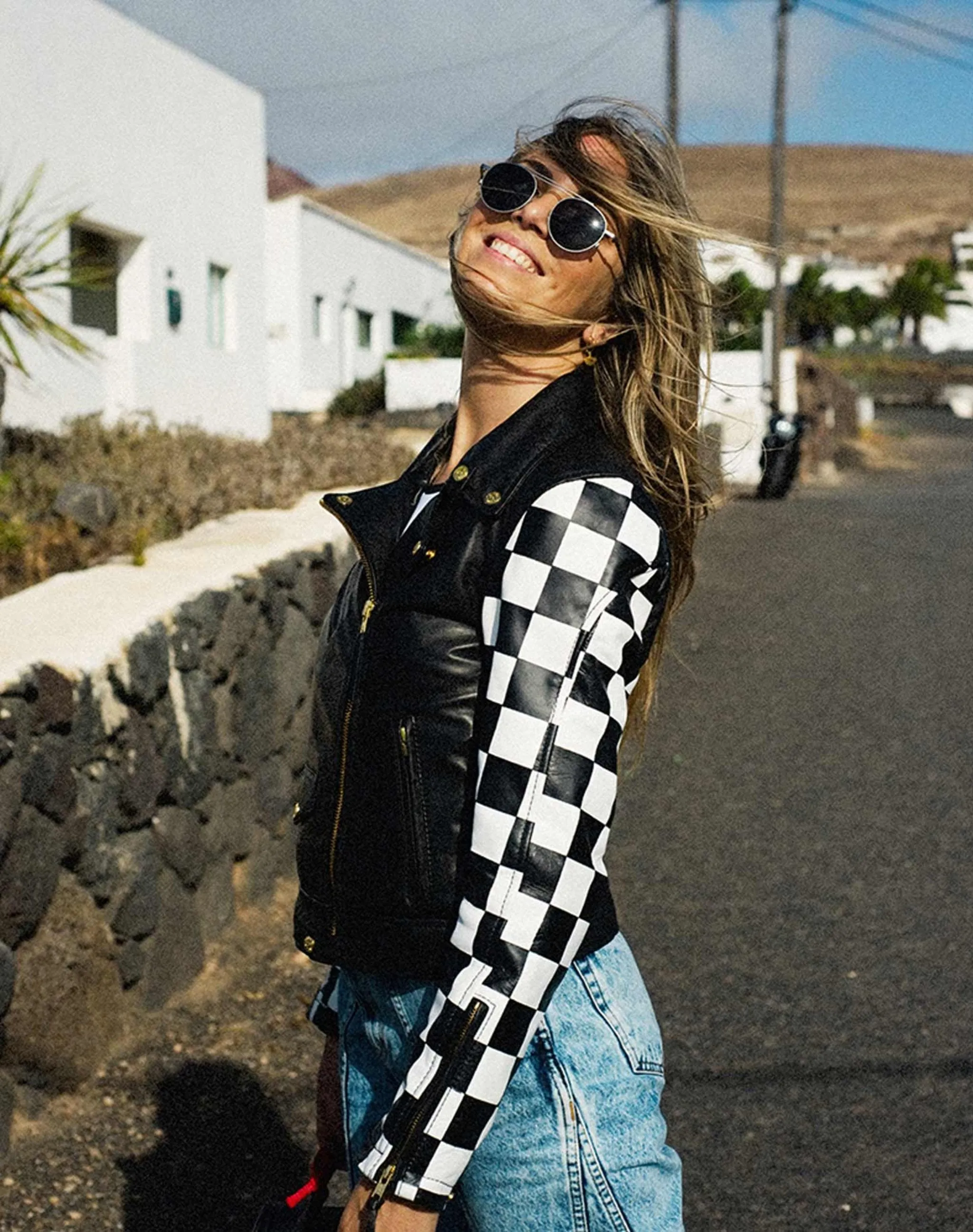 BETH - Leather Motorcycle Jacket