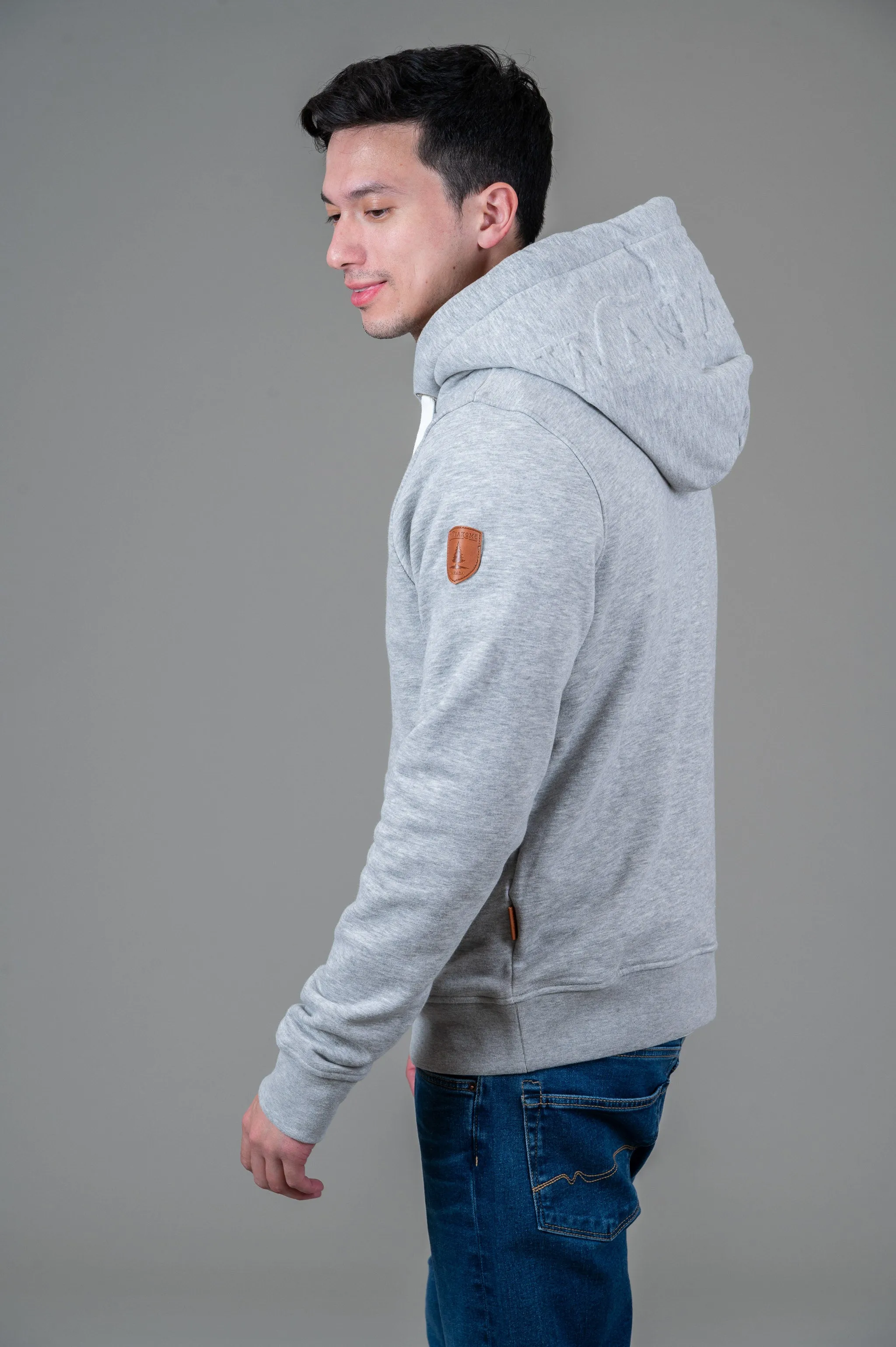 Bill Light Heather Grey Hoodie