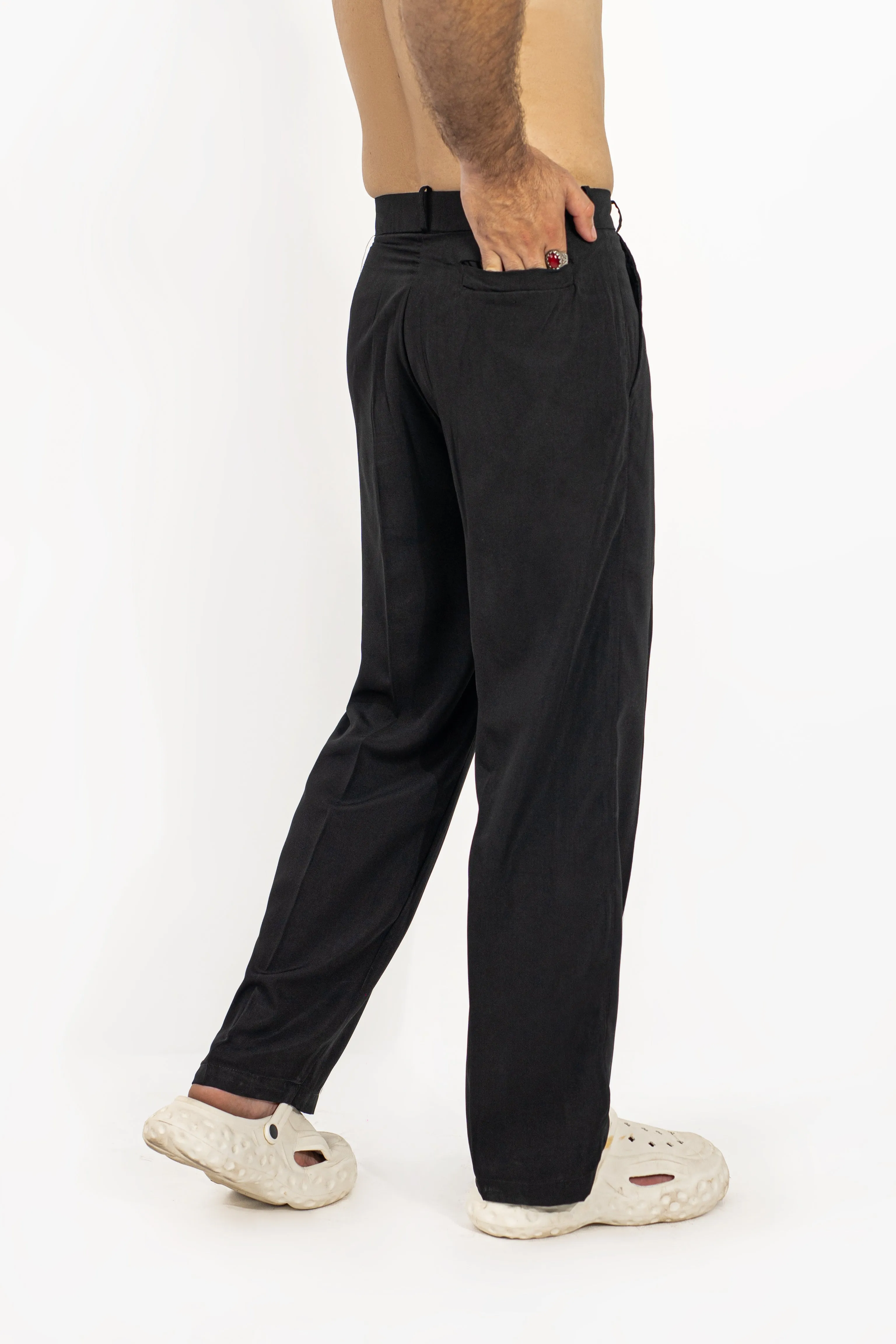 Blackout Pleated Pants