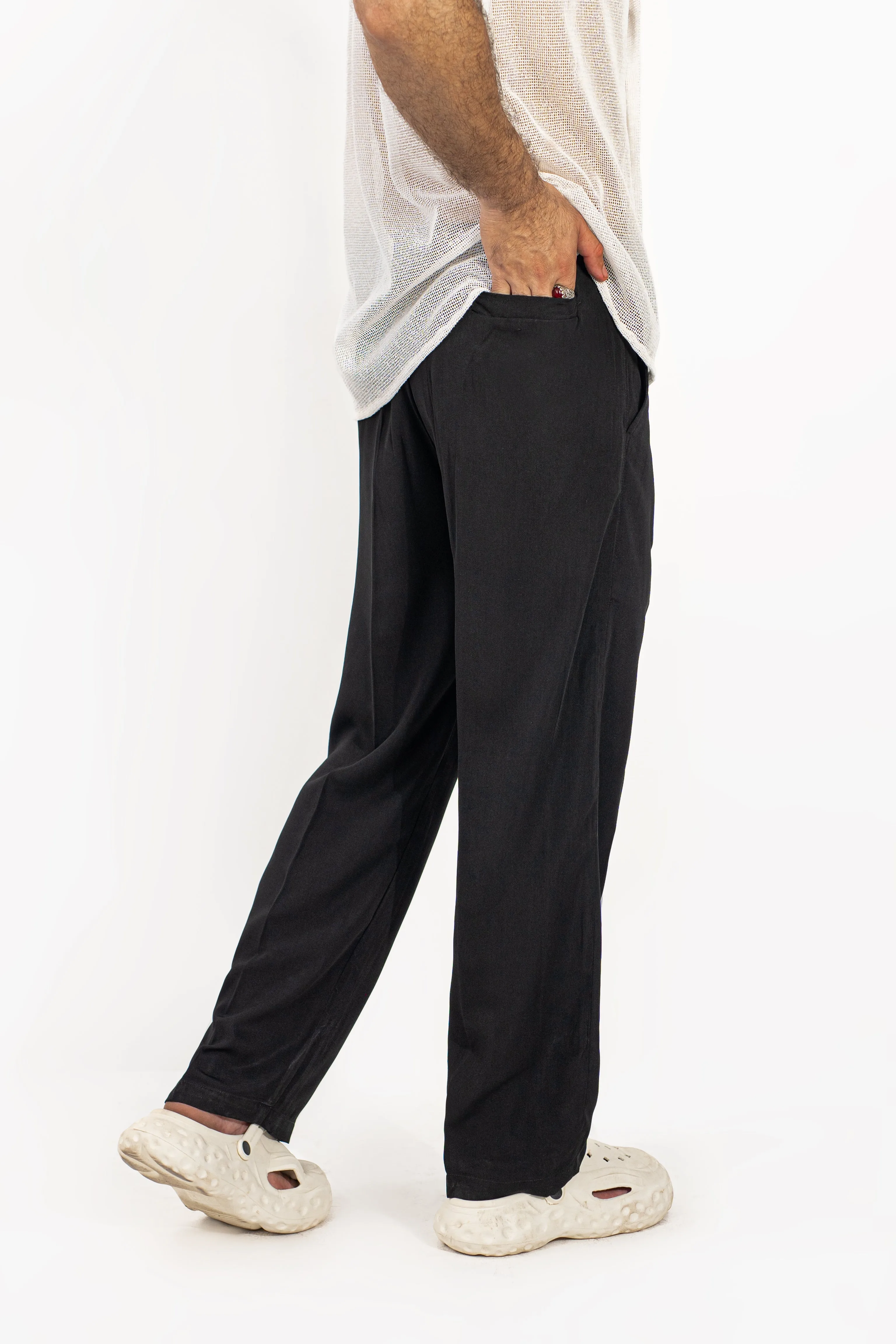 Blackout Pleated Pants