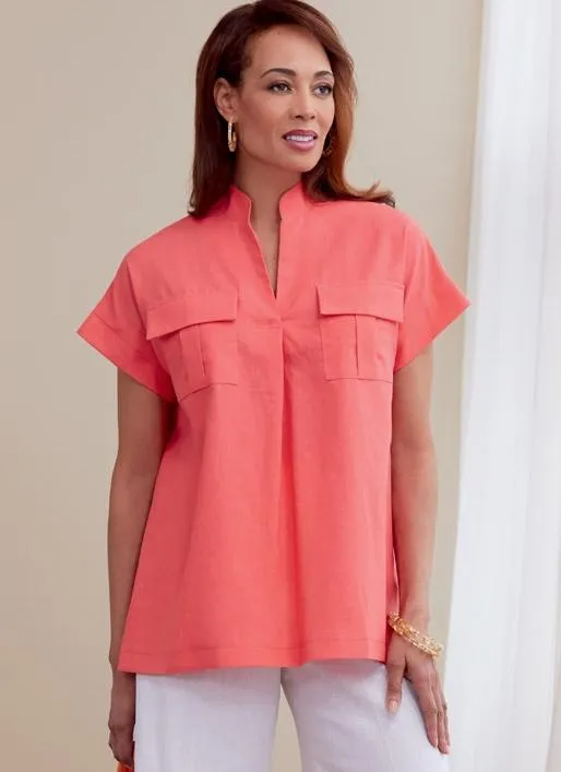 Butterick Pattern B6768 Misses' Tops