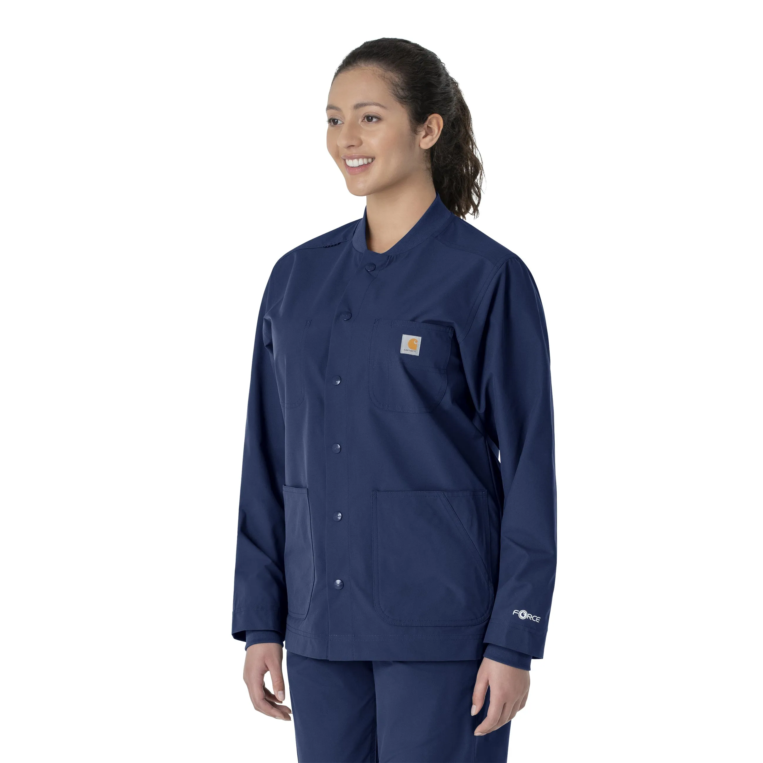 Carhartt Force Essentials Unisex Chore Coat - Navy