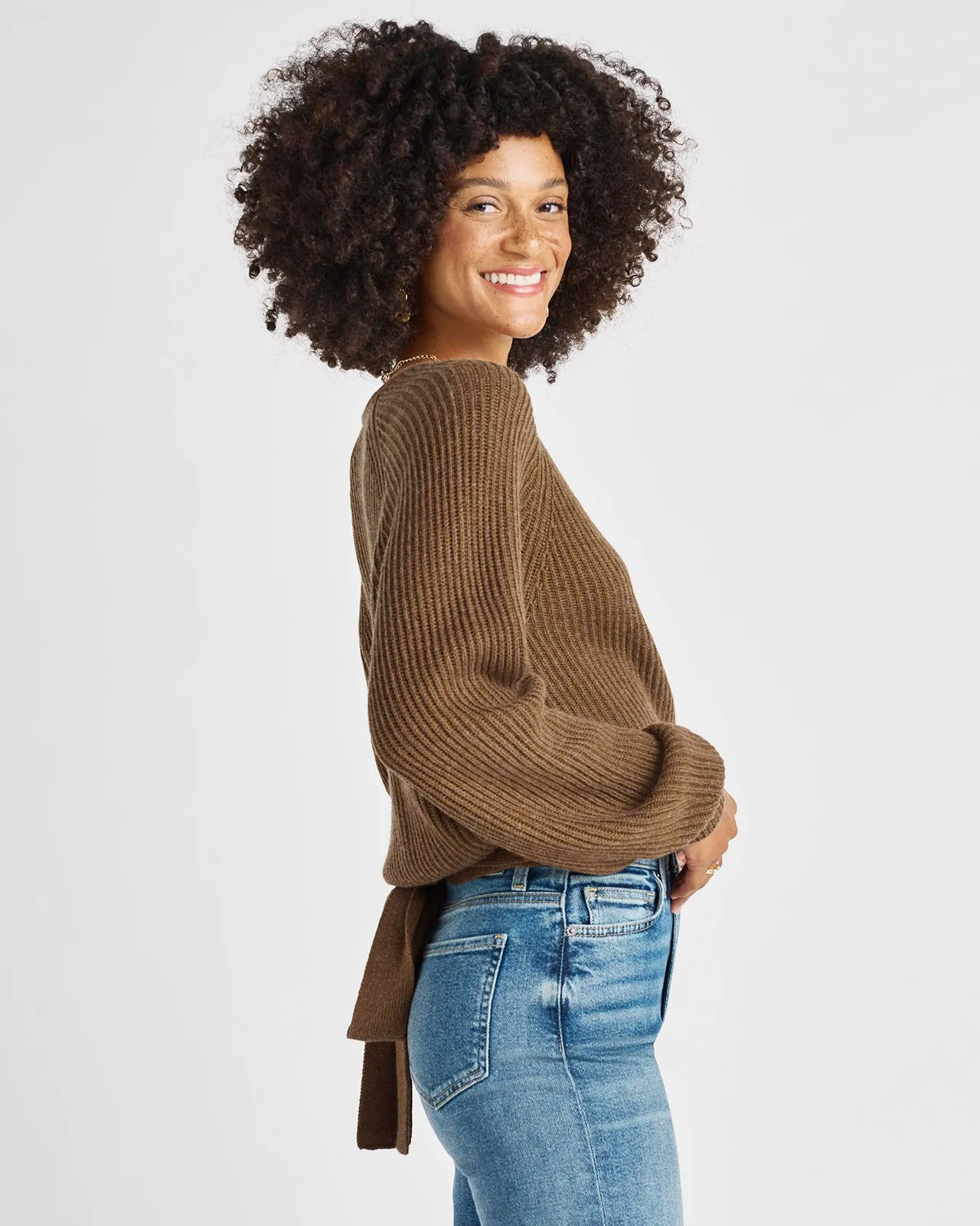 Cashblend Adele Wrap Sweater