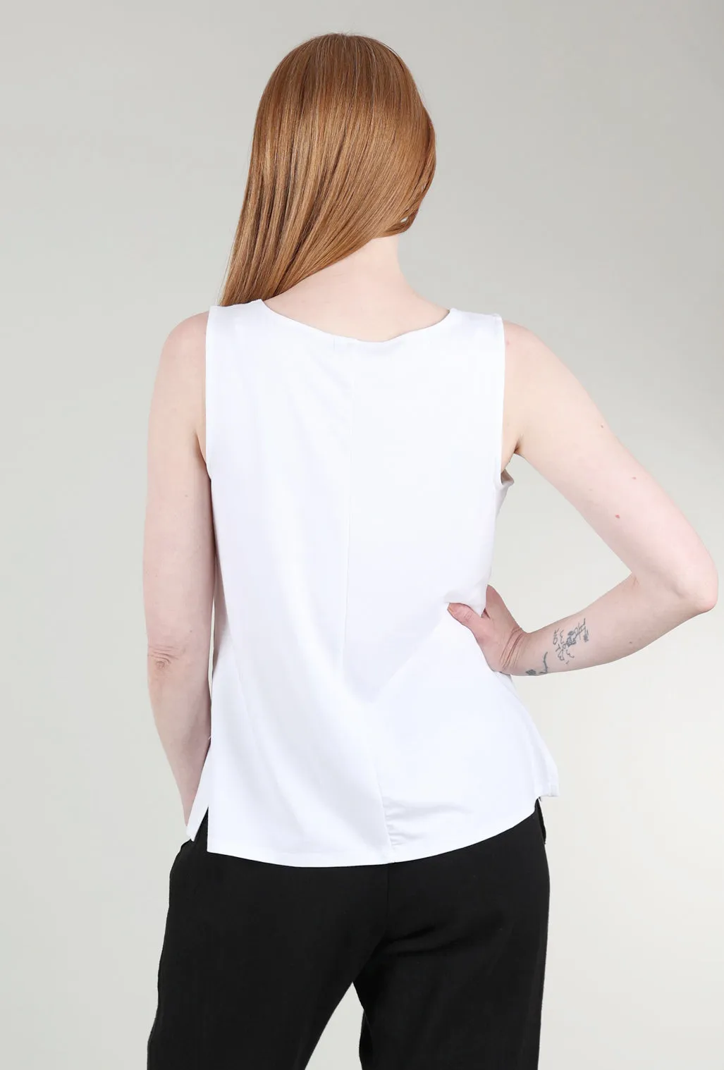 Core Travel Easy Tank, White