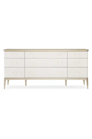 Cream Shagreen Dresser | Caracole Dreamy