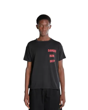 EASY TEE - "BLACK WATER" - WASHED BLACK