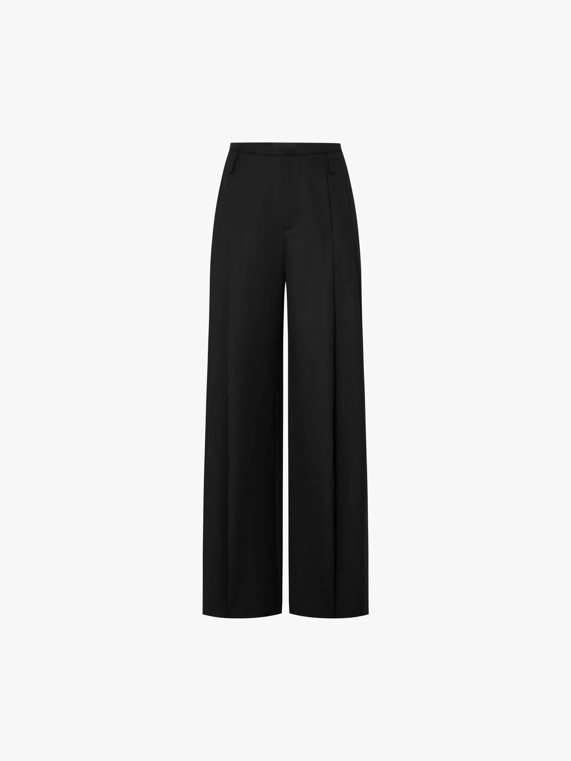 Front Pleated Relaxed Pants