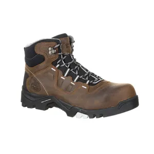 Georgia Men's 5" Amplitude Waterproof Composite Toe Work Boot - Brown GB00216