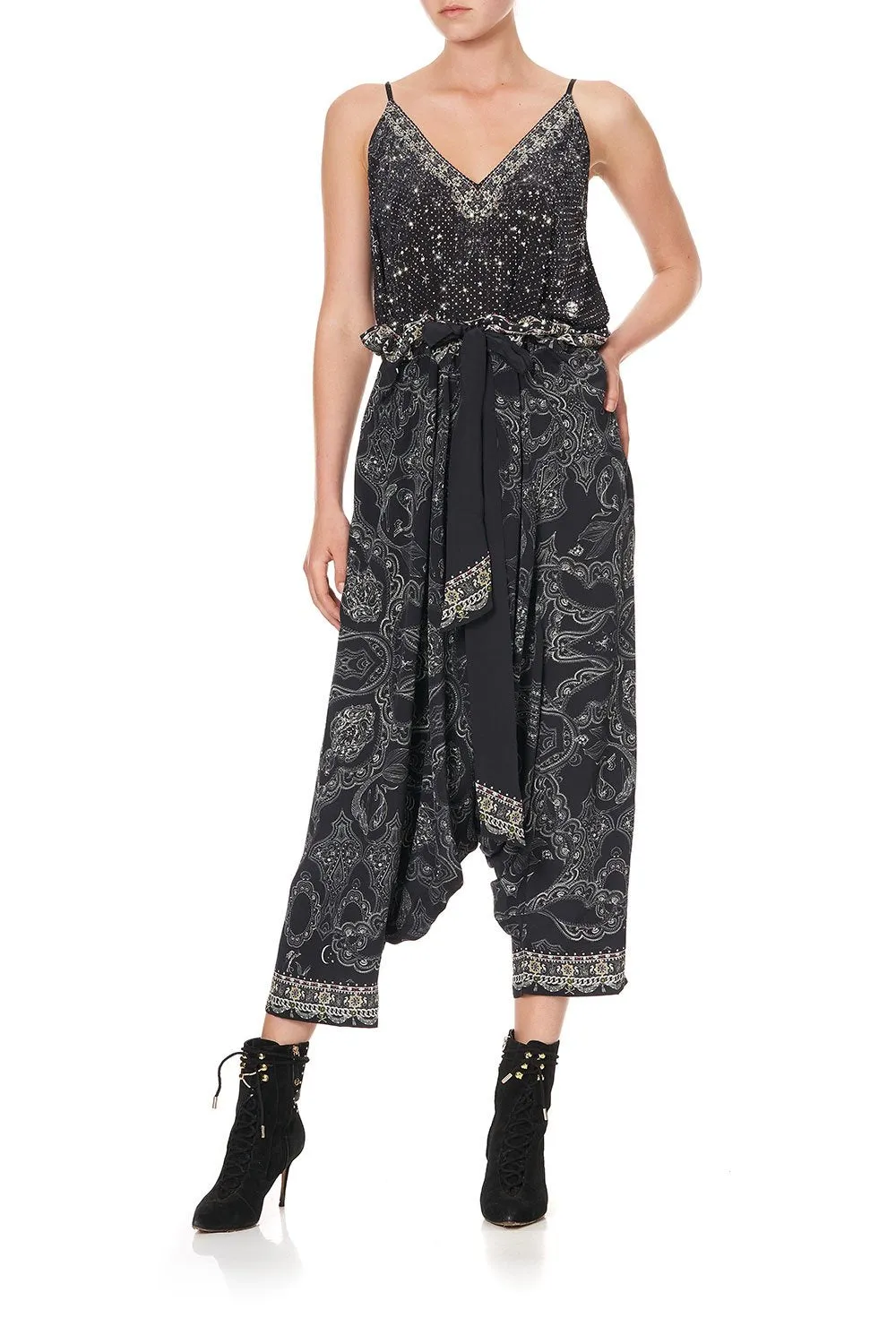 HAREM PANTS MIDNIGHT PEARL