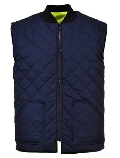 Hi Viz Interactive reversible Hi-Vis Bodywarmer/Gilet Portwest Rail RIS 3279 - S469