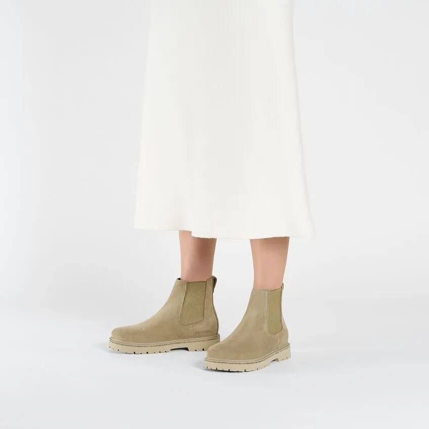 Highwood Slip On | Women | Suede | Taupe