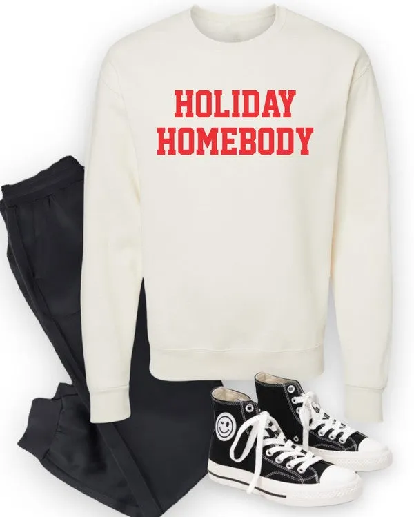 Holiday Homebody Cozy Crewneck Sweatshirt