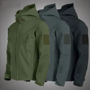 Jackets Men Tactical Windproof Waterproof jacket men Army Combat Jackets Mens Hooded Bomber Coats