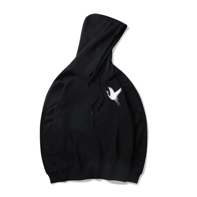 Japanese Crane Hoodies