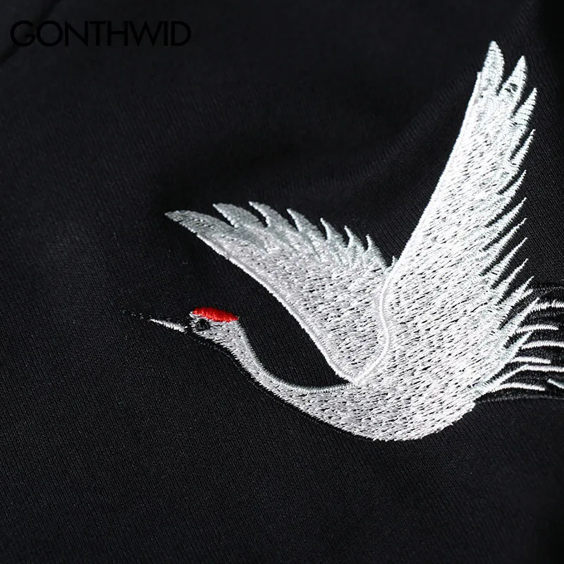 Japanese Crane Hoodies