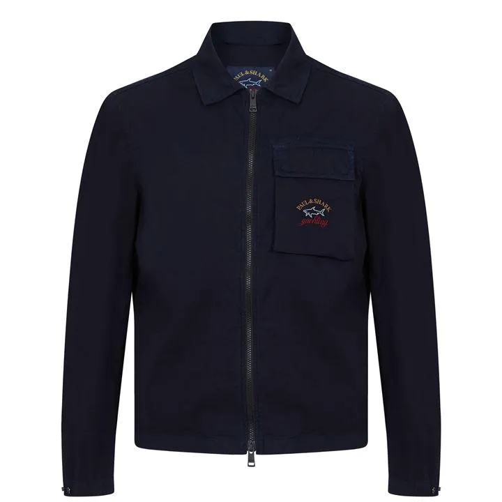 Kids Paul & Shark Navy Overshirt