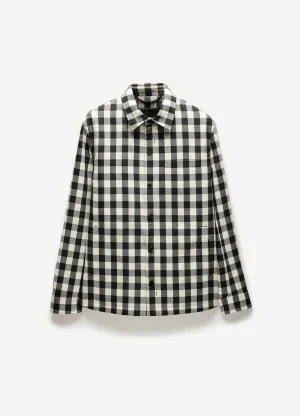 Lined Check Shirt Jacket Neutral