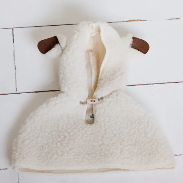 Little Lamb Wool Baby Cape