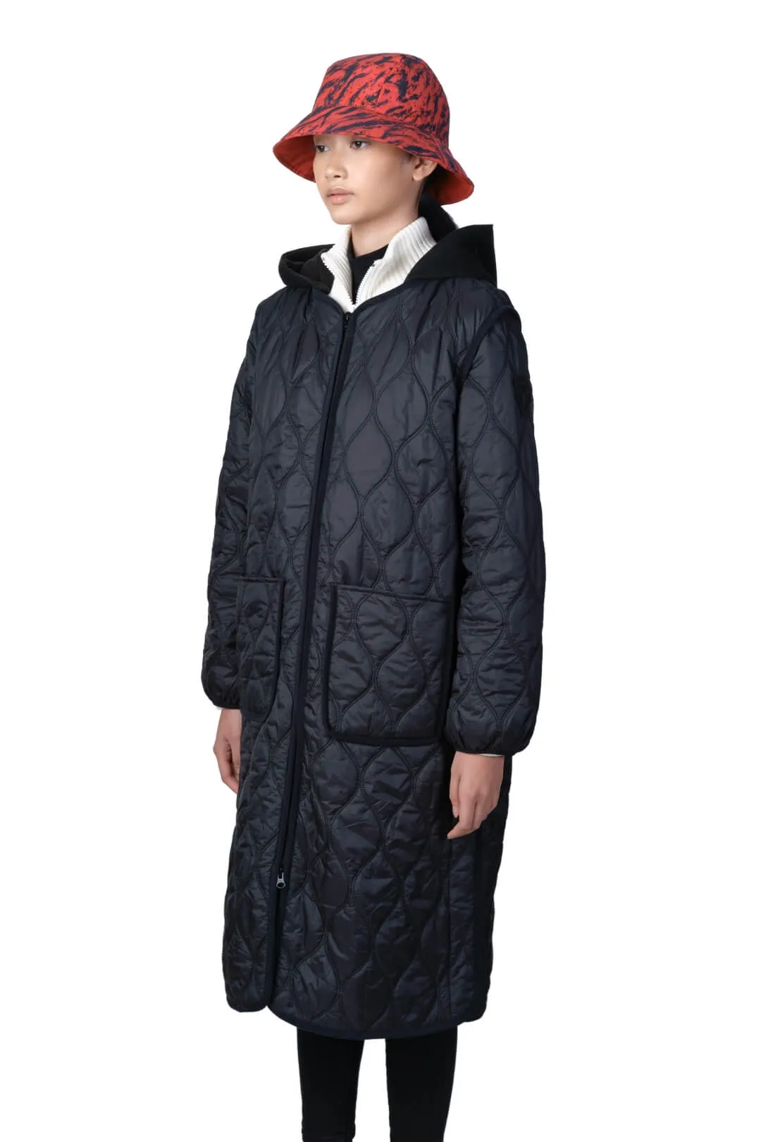 Lunar New Year Women's Quilted Long Jacket