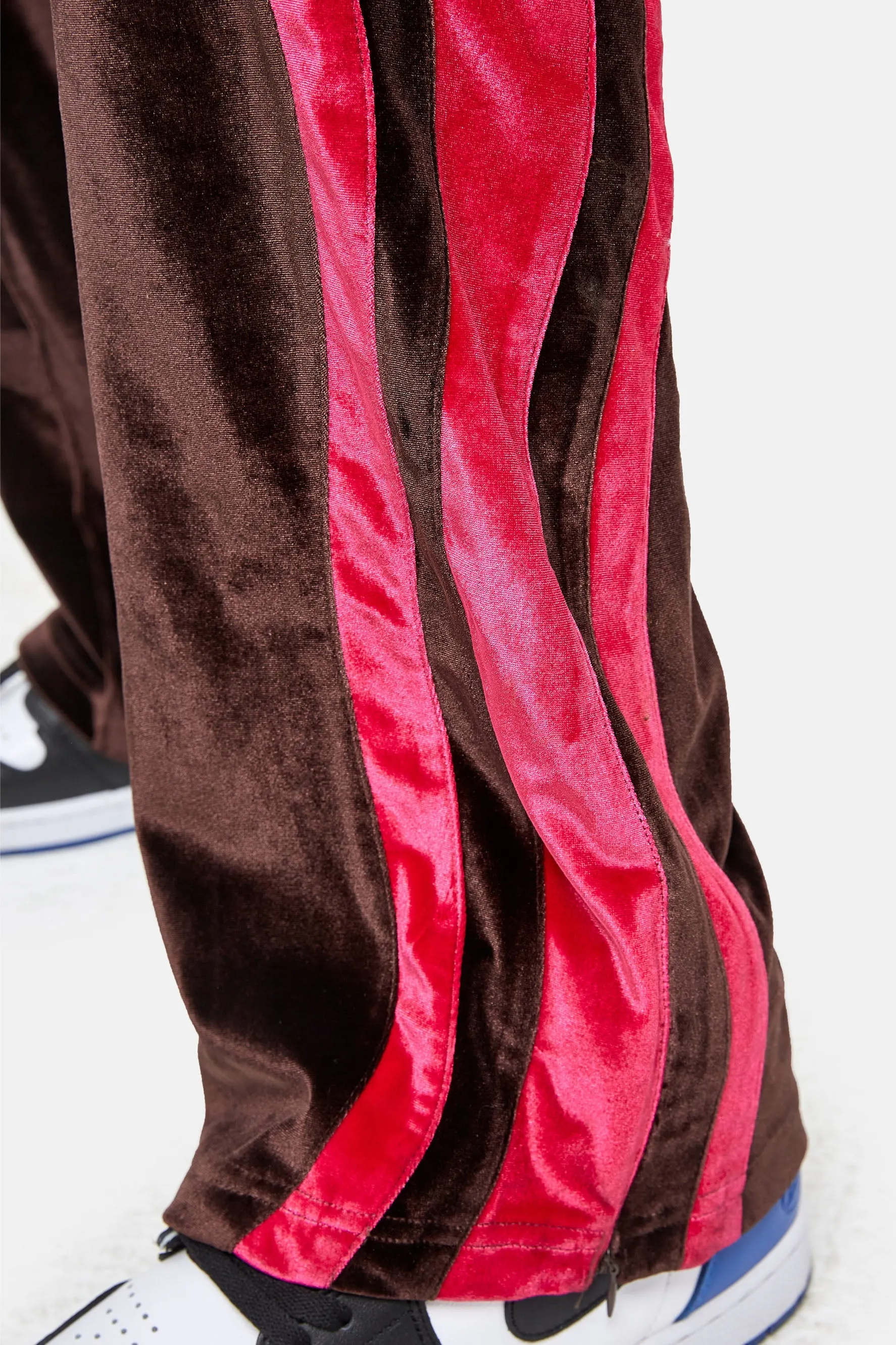 MEDM STRIPED TRACK PANTS