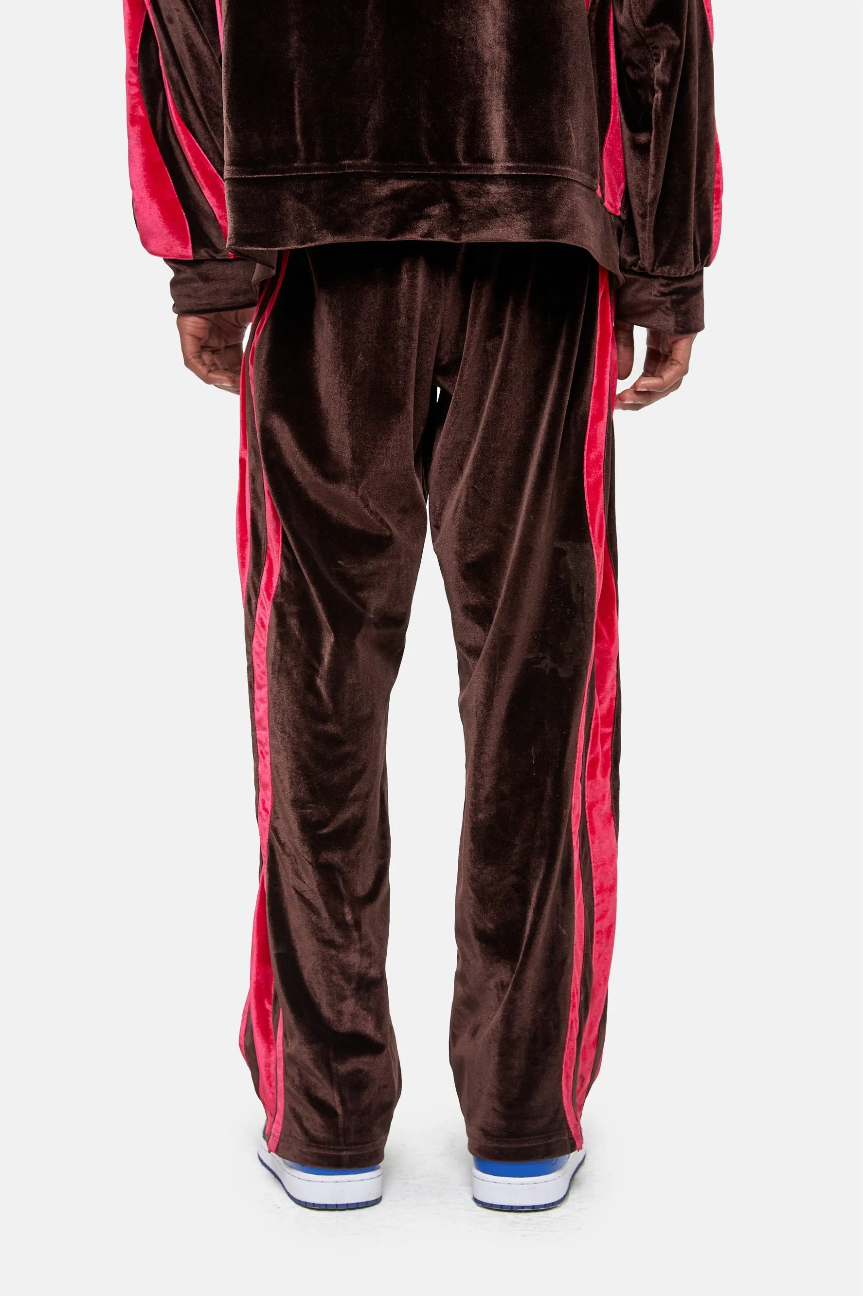 MEDM STRIPED TRACK PANTS