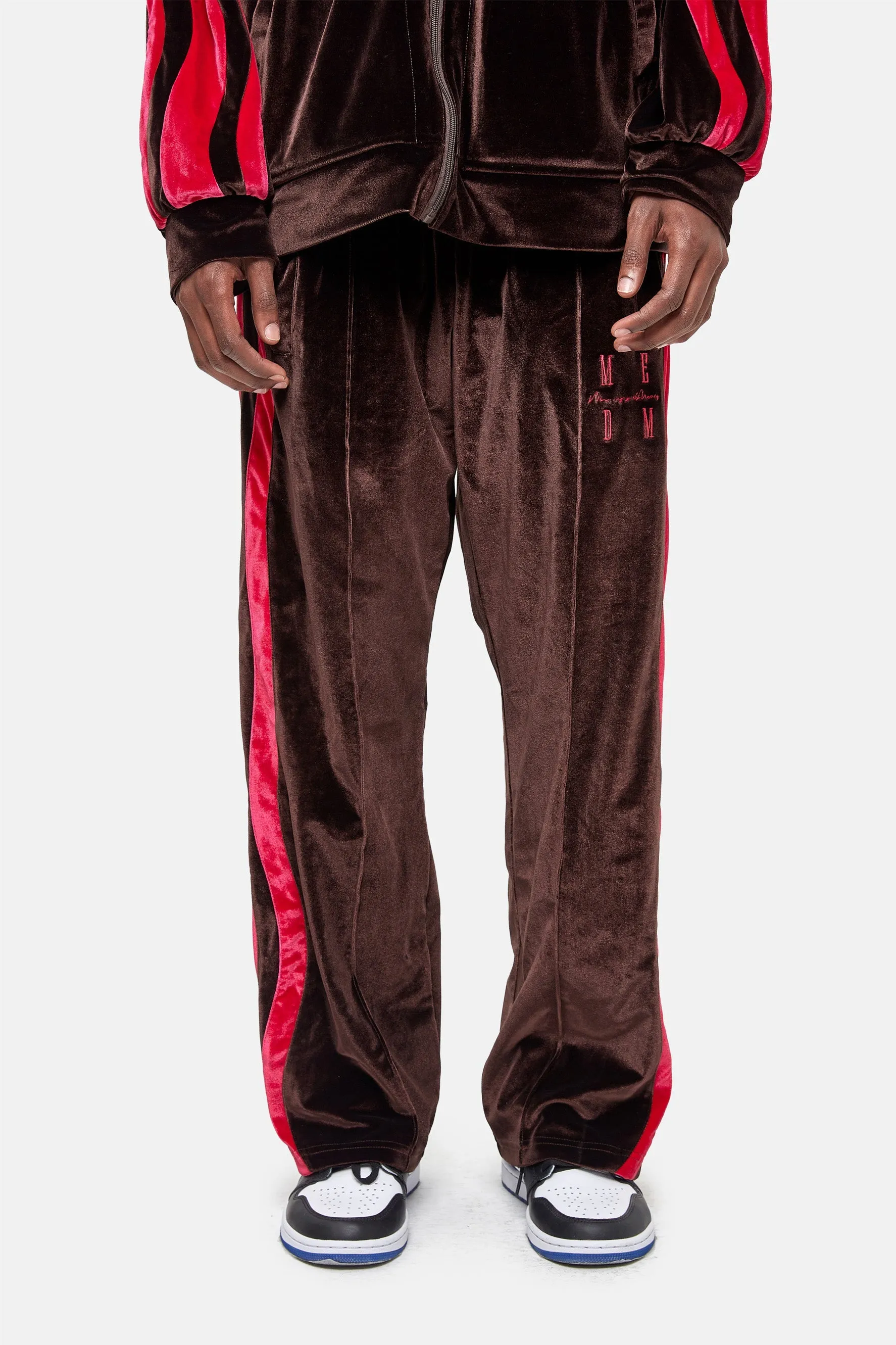 MEDM STRIPED TRACK PANTS