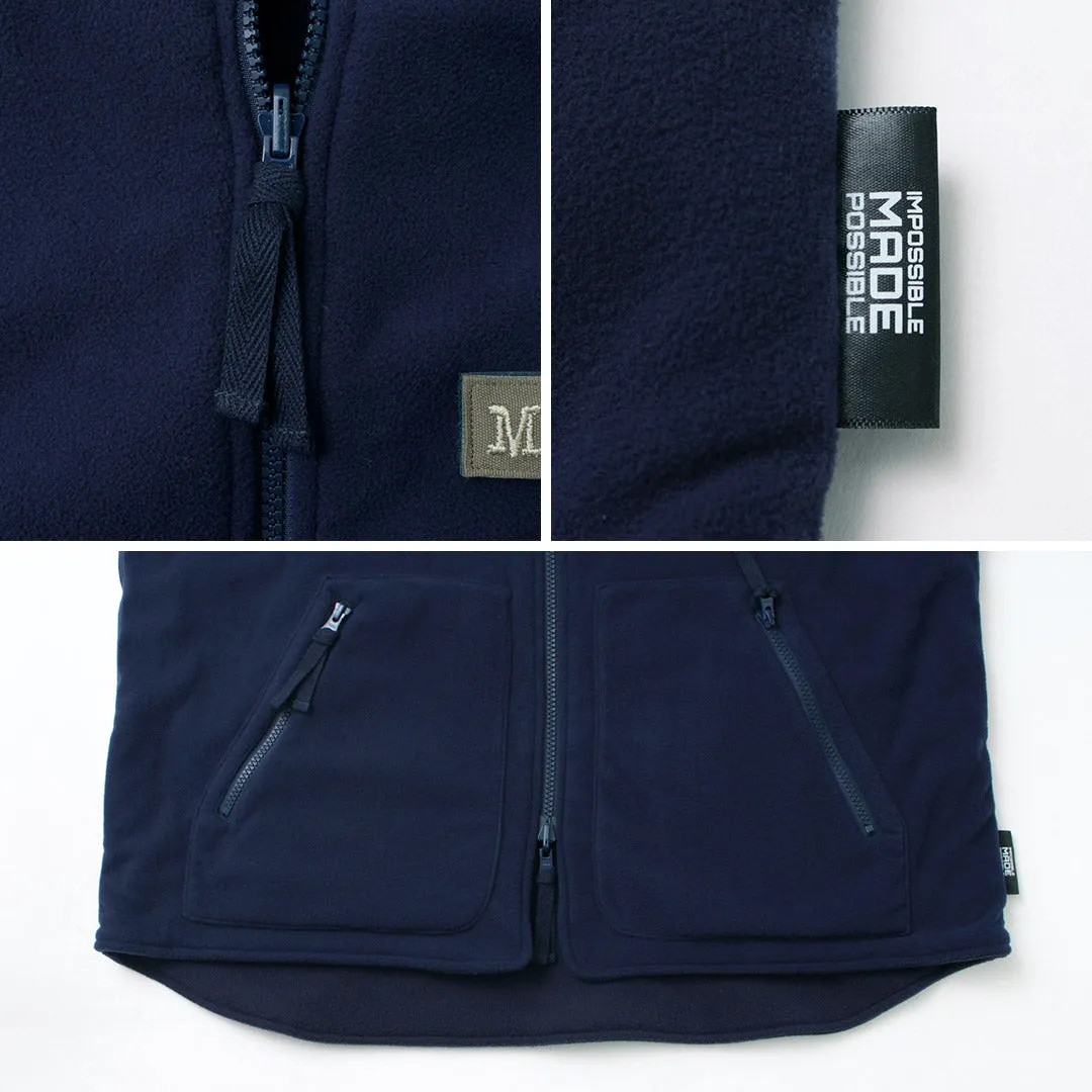 M.I.D.A. / Polartec Boa fleece ZIP-UP