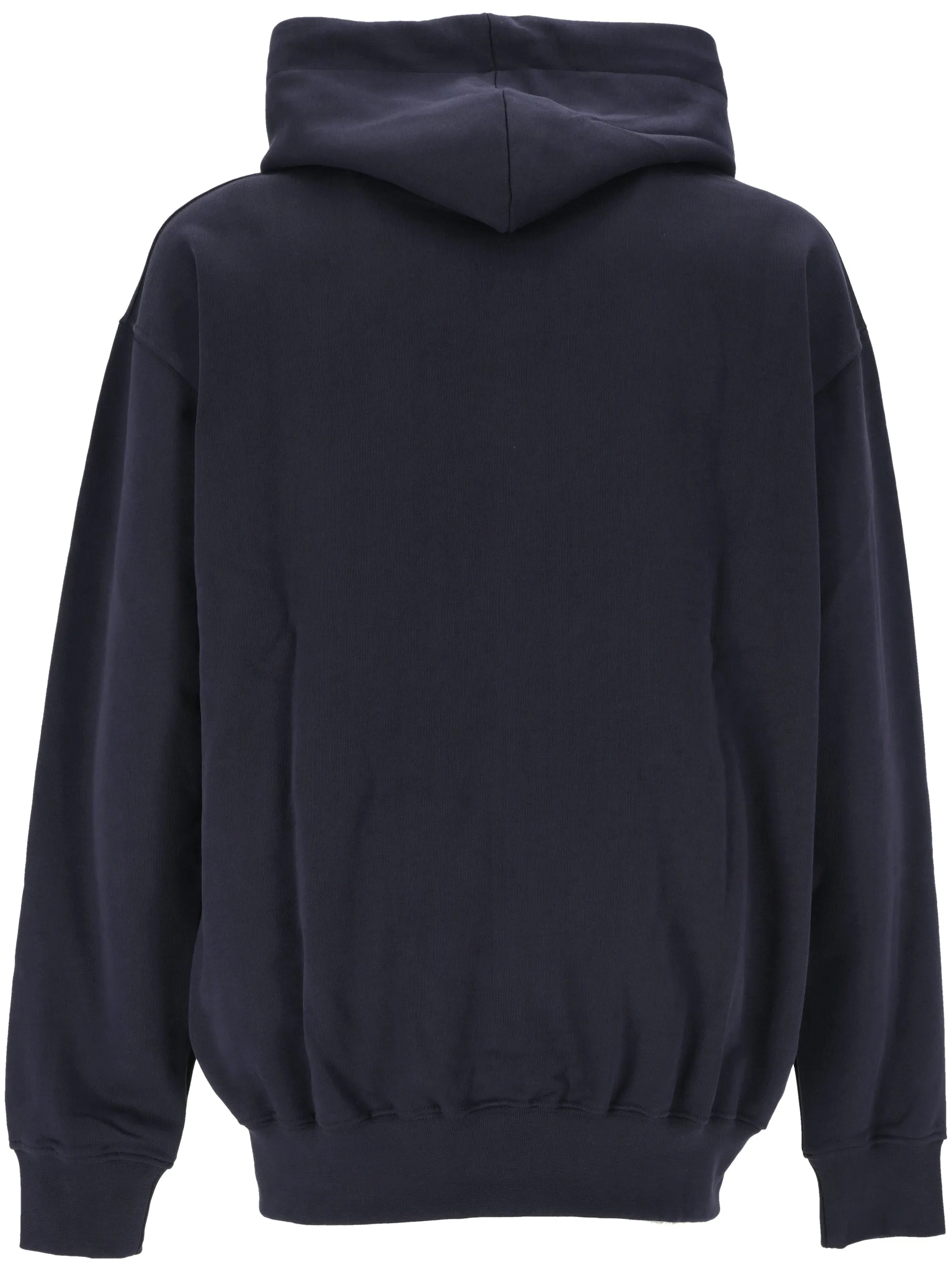 Midnight Blue Drawstring Hoodie Sweater