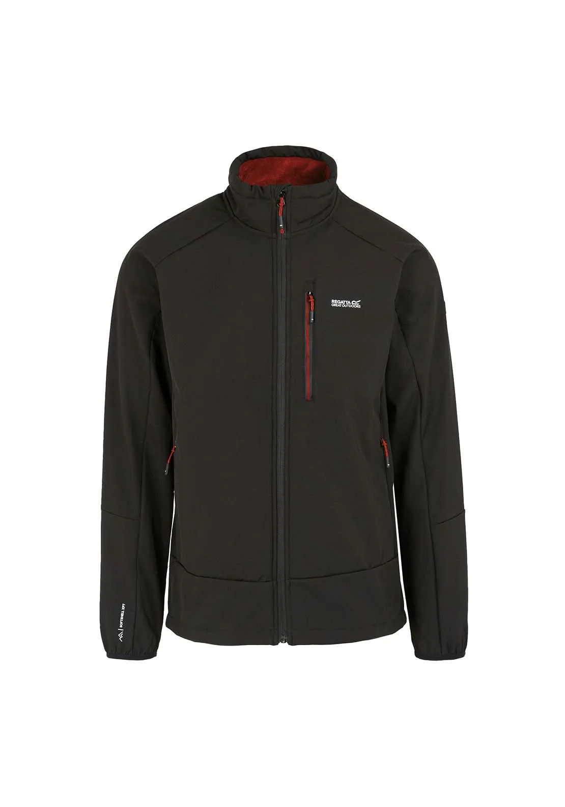 Moutdale Soft Shell - Black/red Ochre