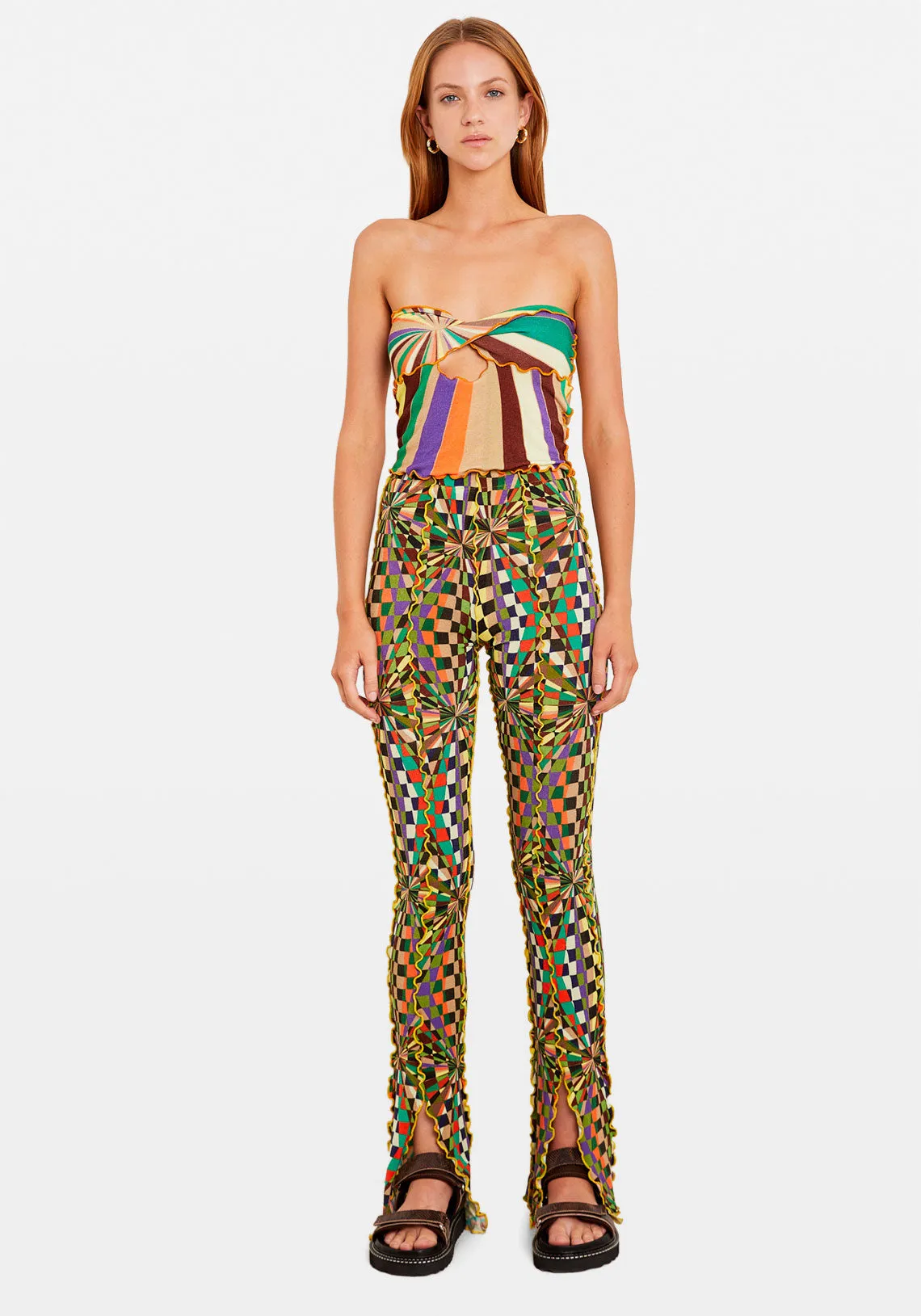 MULT PRINTED PANT MULTI