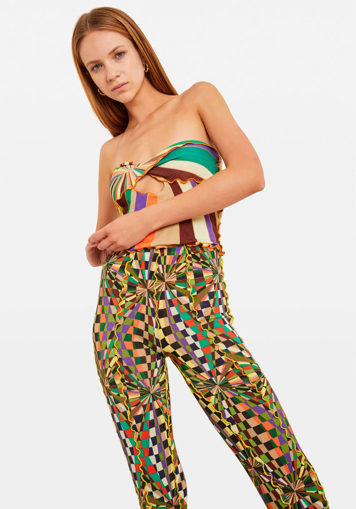 MULT PRINTED PANT MULTI