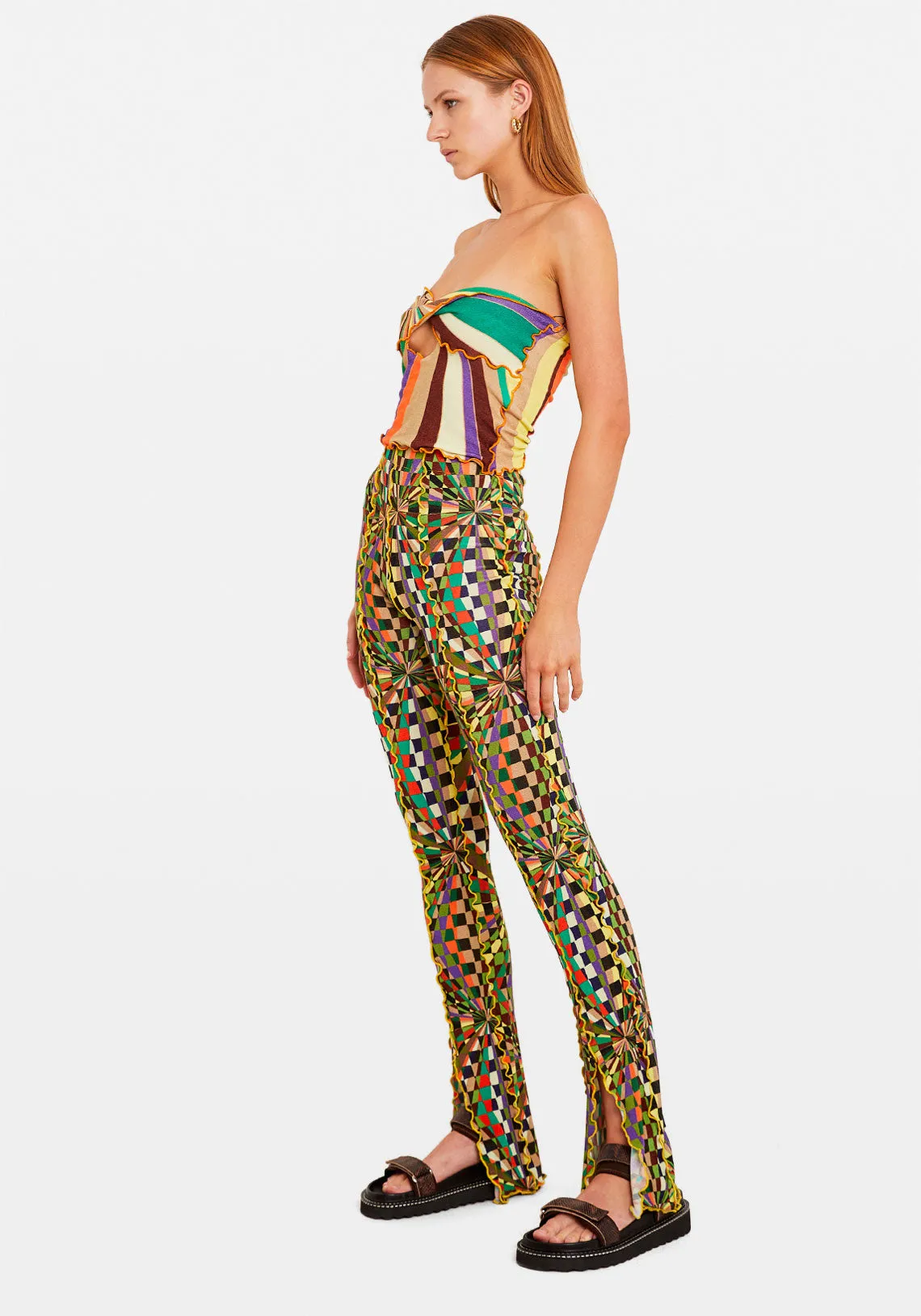 MULT PRINTED PANT MULTI