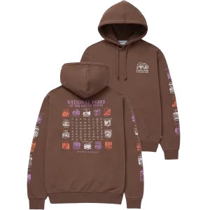 National Parks Pictograms Fill In Hoodie