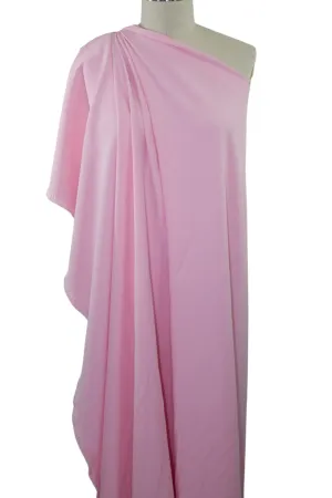 NY Designer Easy Care Stretch Crepe - Springtime Pink