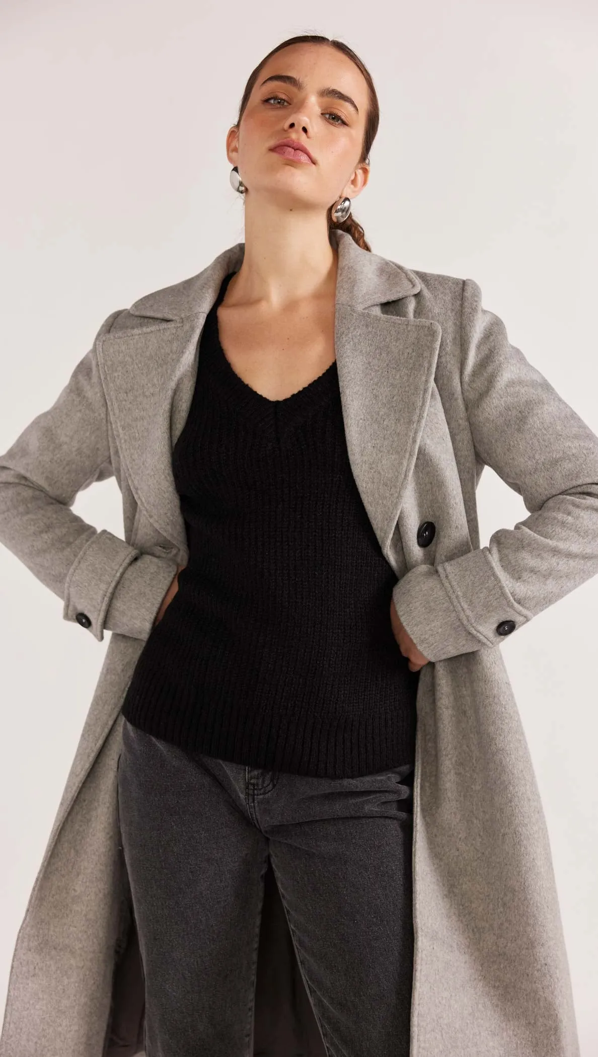 READE BELTED COAT - Extra 15% off