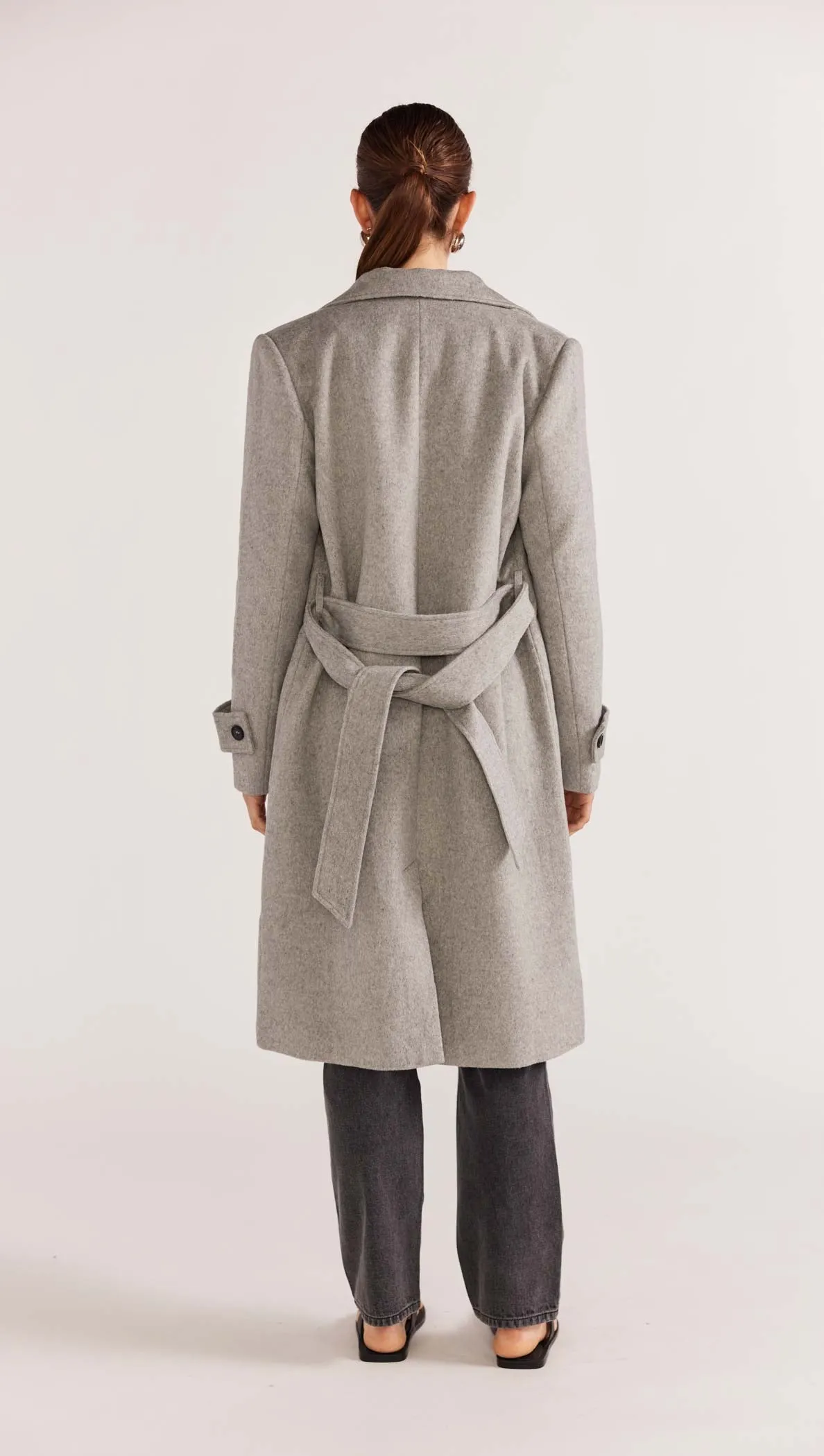 READE BELTED COAT - Extra 15% off