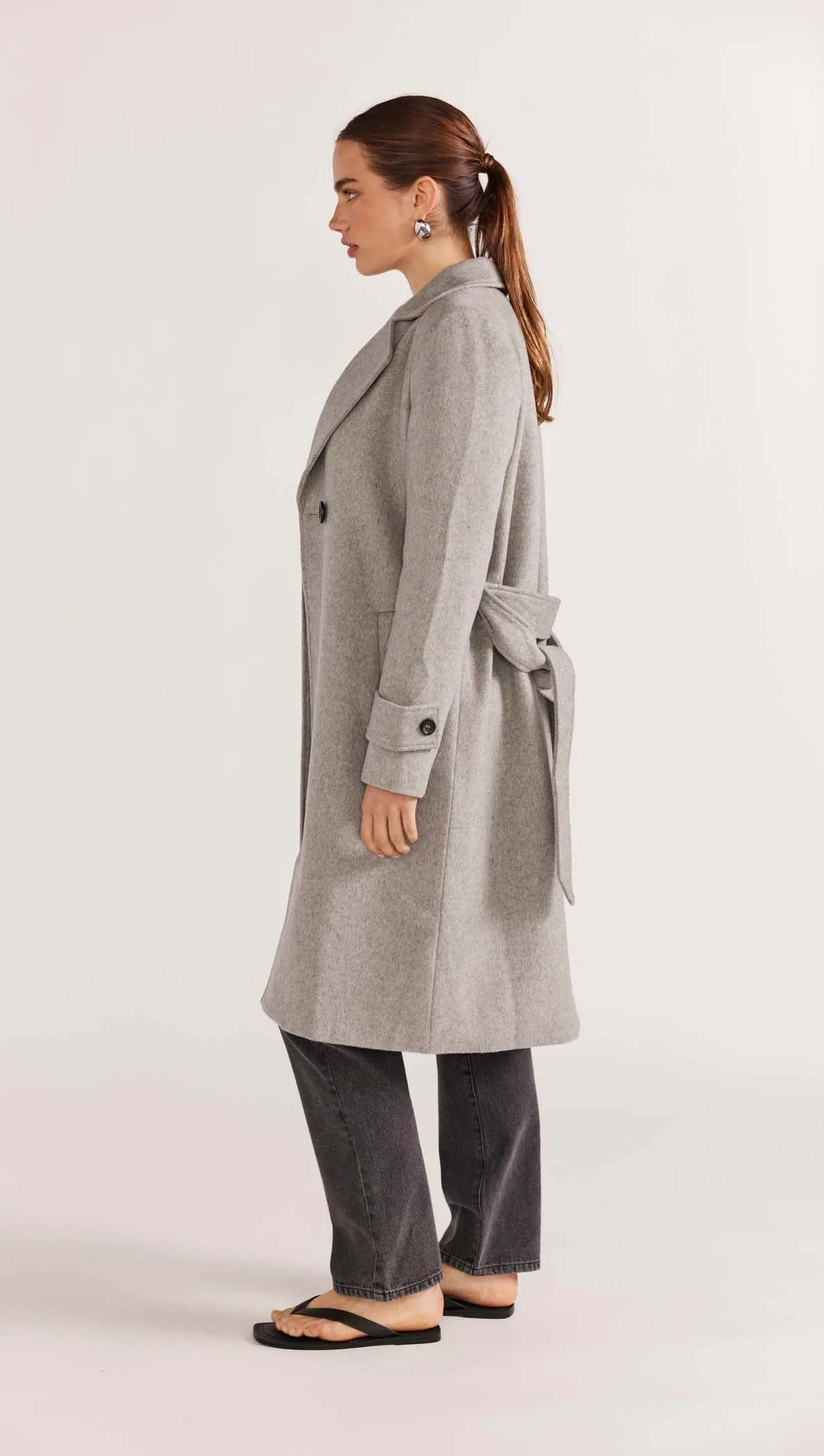 READE BELTED COAT - Extra 15% off