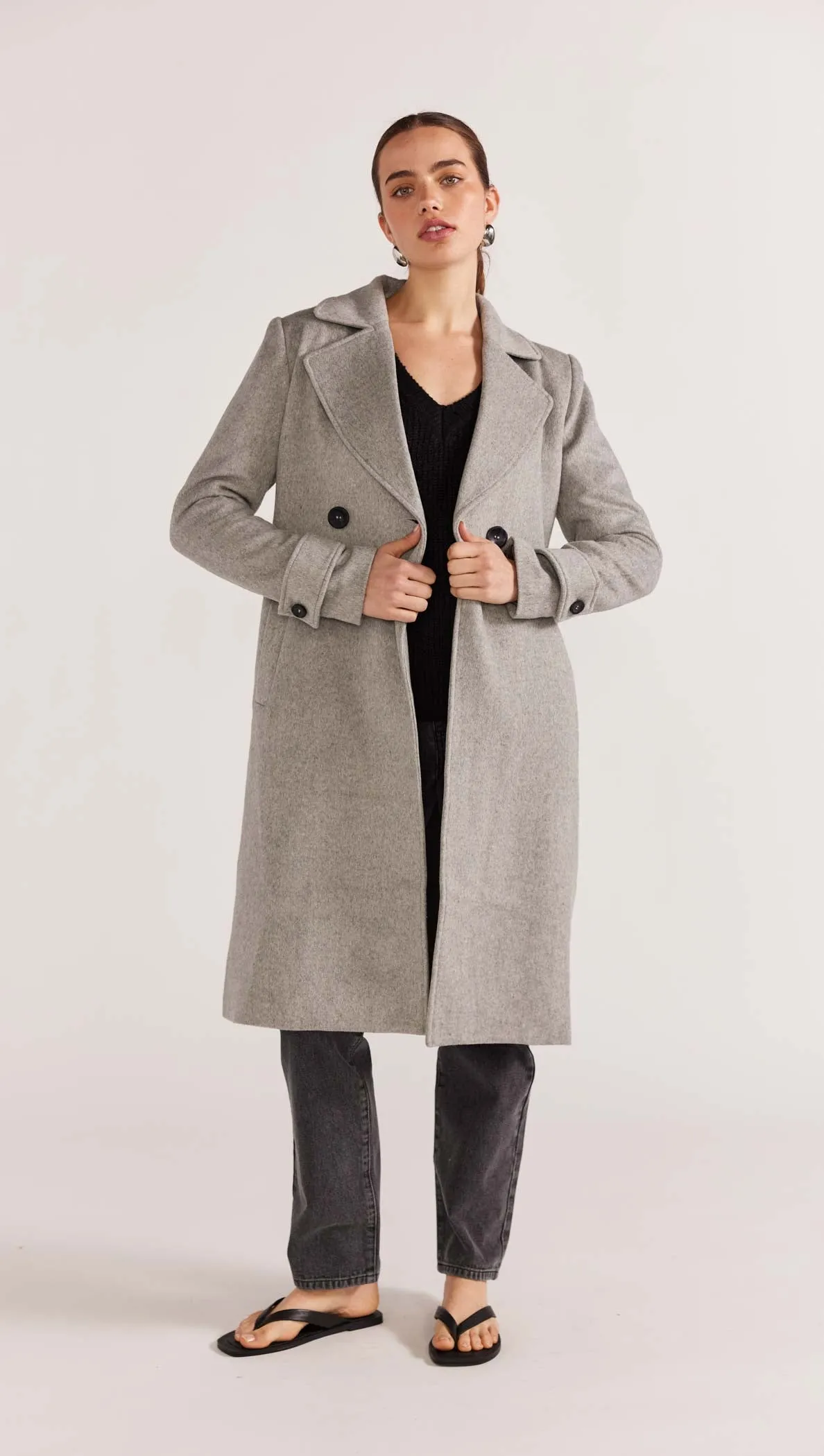 READE BELTED COAT - Extra 15% off