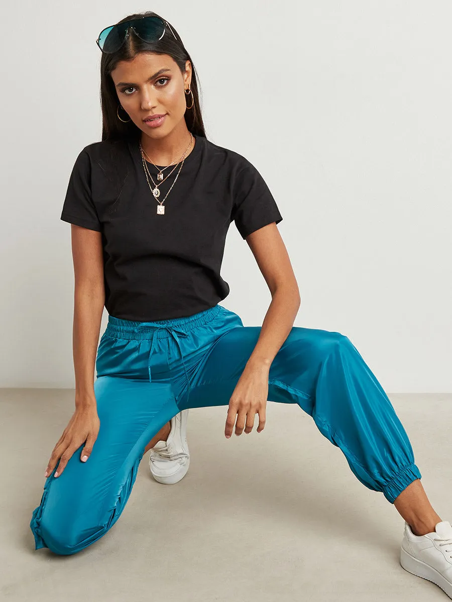 Relaxed Fit Cargo Jogger with Drawstring Waist