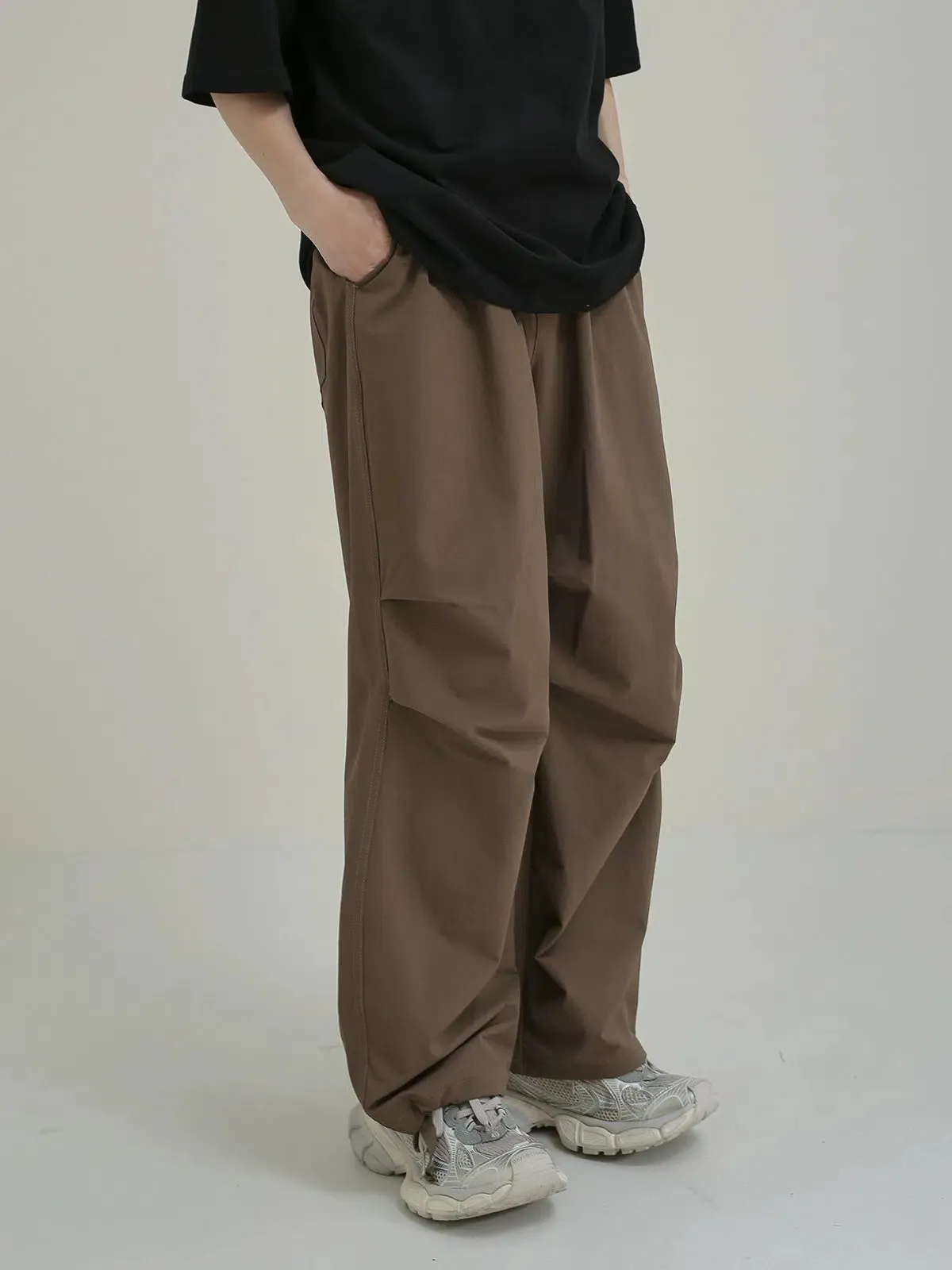 Relaxed Fit Quick-drying Nylon Pants