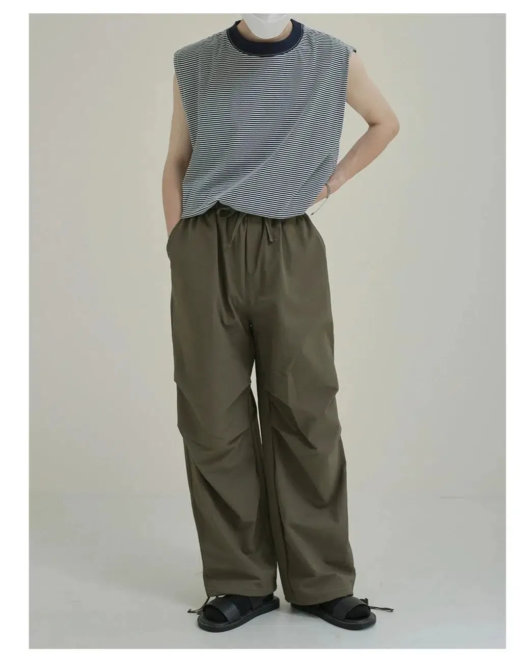 Relaxed Fit Quick-drying Nylon Pants