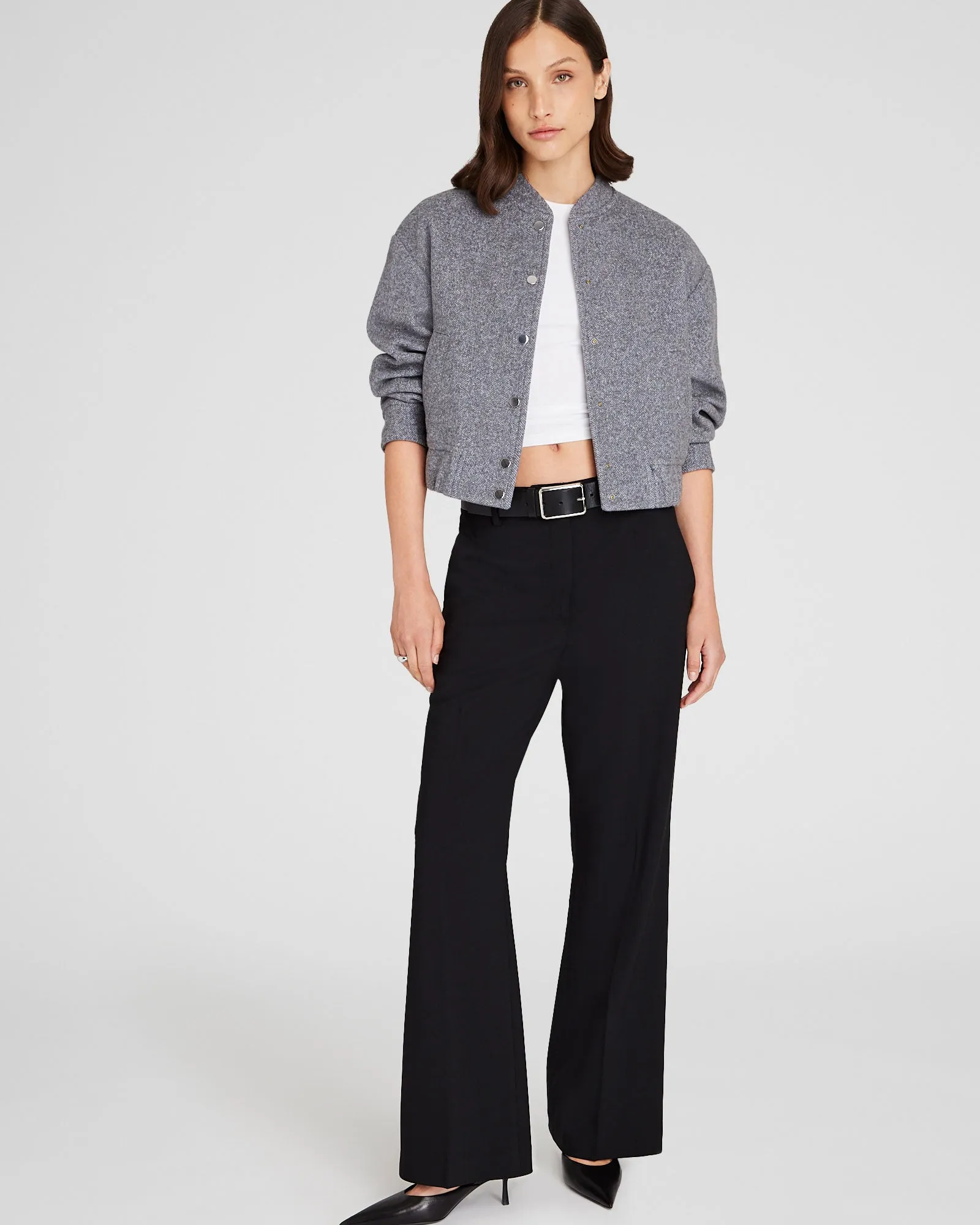 Relaxed Flare Borrem Pant